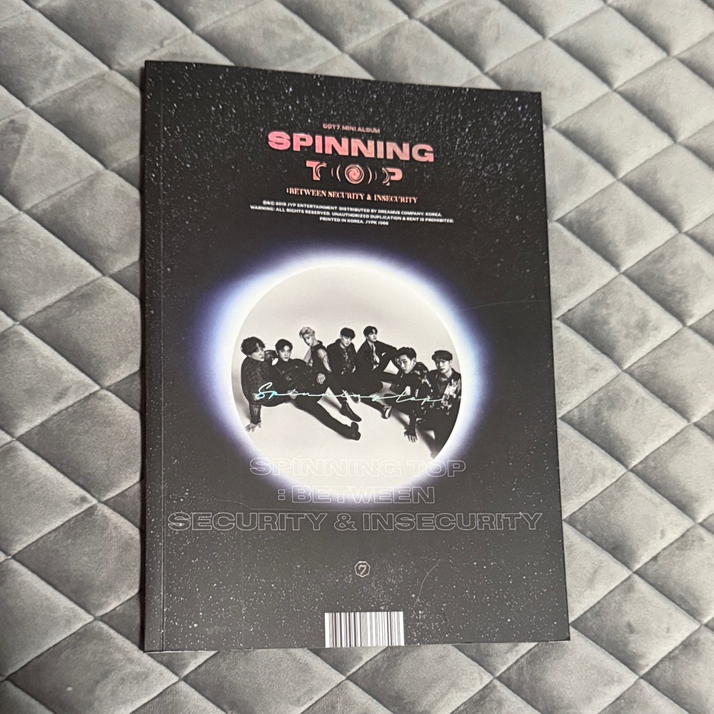 GOT7 ‘Spinning Top’ Album Insecurity ver. with Yugyeom page